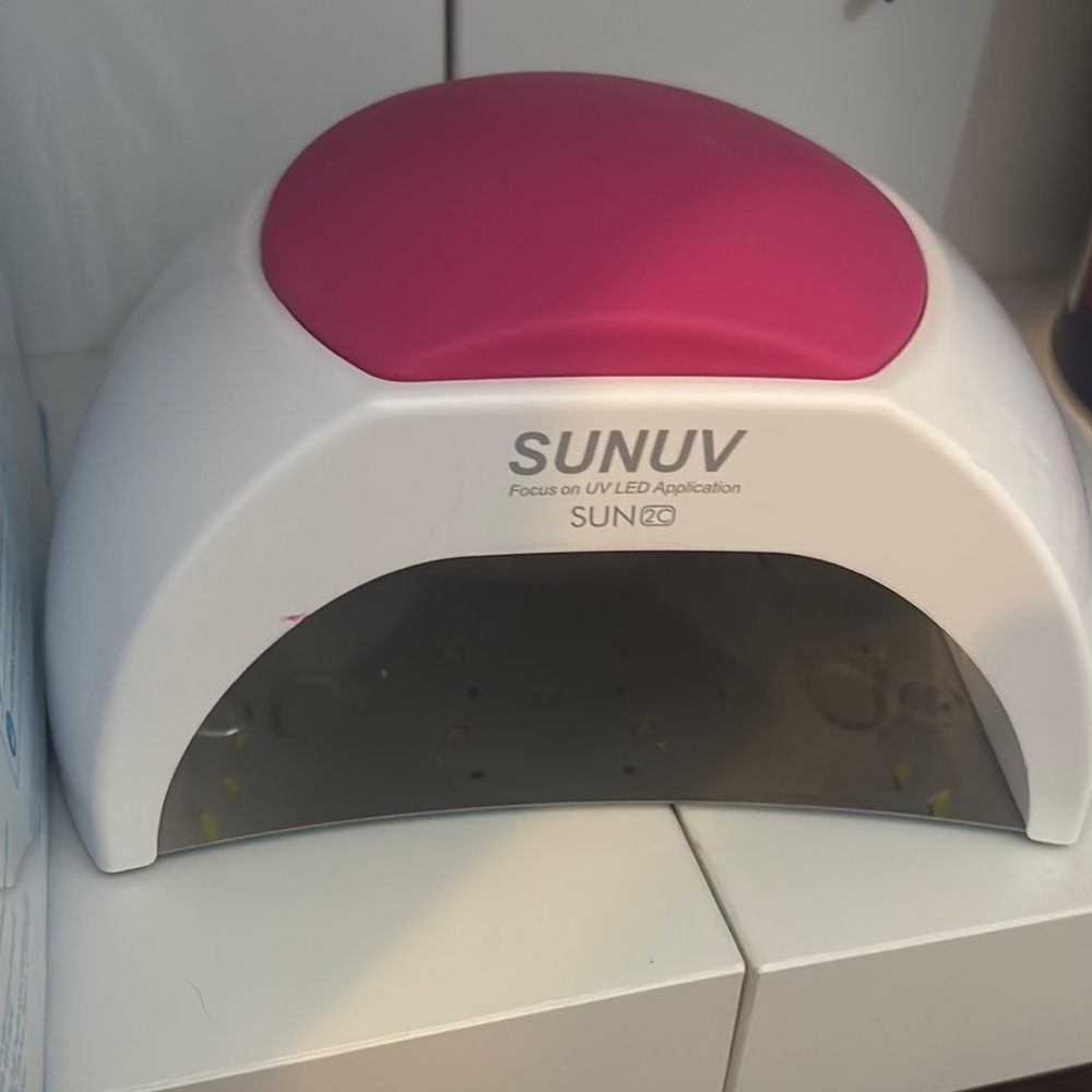 *SOLD* Pink UV LED Nail Lamp